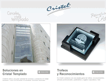 Tablet Screenshot of cristel.com.mx